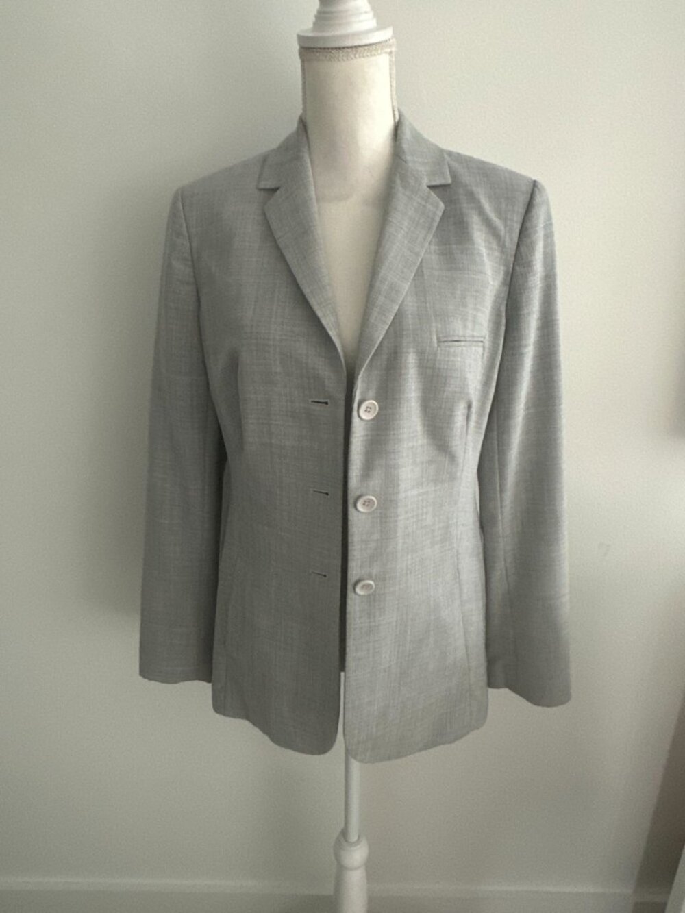 VICTORIAS SECRET Body by Victoria Gray Blazer Jacket Size 10